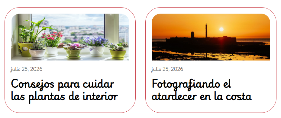 Fecha de publicación de las entradas del blog en WordPress
