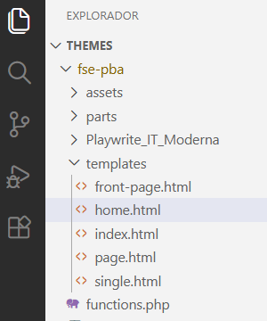 Ajustes de lectura de WordPress con una página de entradas seleccionada