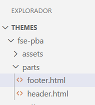 footer en vsc